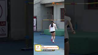 Incredible High Jump Skills by Young Athlete 🏅