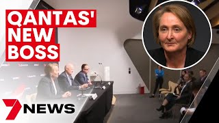 Vanessa Hudson announced as Qantas’ new CEO, replacing Alan Joyce | 7NEWS