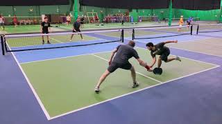 Trying Elongated Double Black Diamond against Rising Pickleball Star Ethan