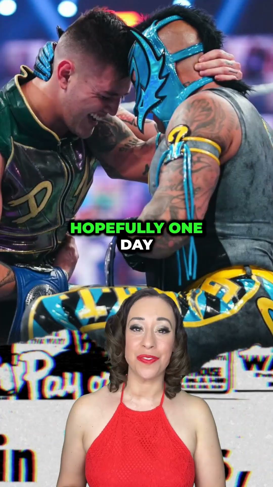 Rey Mysterio dreams of reuniting with Dominik! #WWE #ReyMysterio #shorts #DominikMysterio