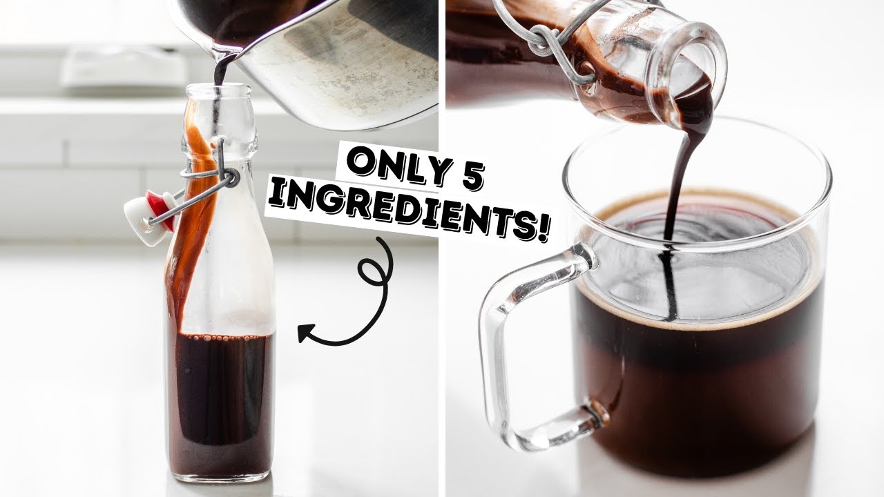 Starbucks Mocha Sauce Recipe (Chocolate Syrup for Coffee)