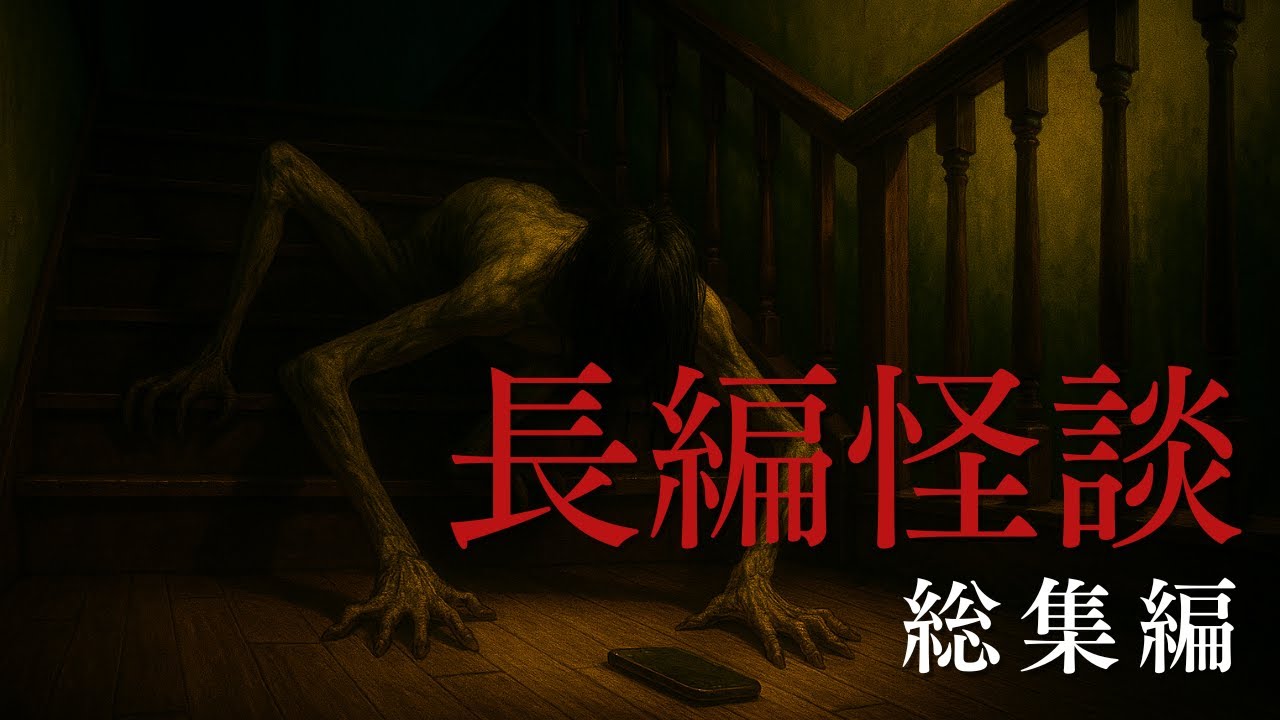 【怪談朗読】長編怖い話　総集編　【千年怪談】【作業用】【睡眠用】