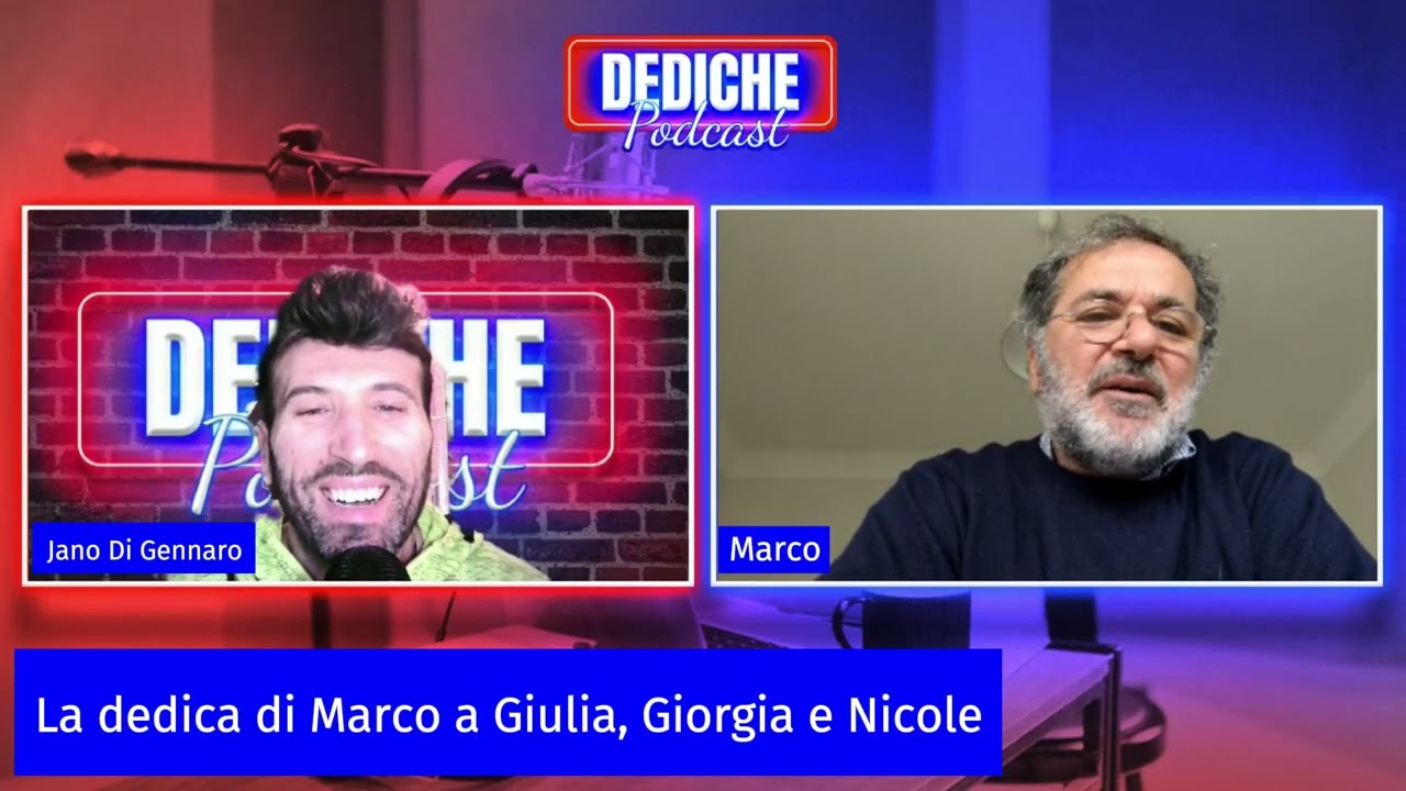 🟤 𝐃𝐄𝐃𝐈𝐂𝐇𝐄 𝐏𝐎𝐃𝐂𝐀𝐒𝐓 - 𝐋𝐀 𝐃𝐄𝐃𝐈𝐂𝐀 𝐃𝐈 𝐌𝐀𝐑𝐂𝐎 𝐀 𝐆𝐈𝐔𝐋𝐈𝐀, 𝐆𝐈𝐎𝐑𝐆𝐈𝐀 𝐄 𝐍𝐈𝐂𝐎𝐋𝐄