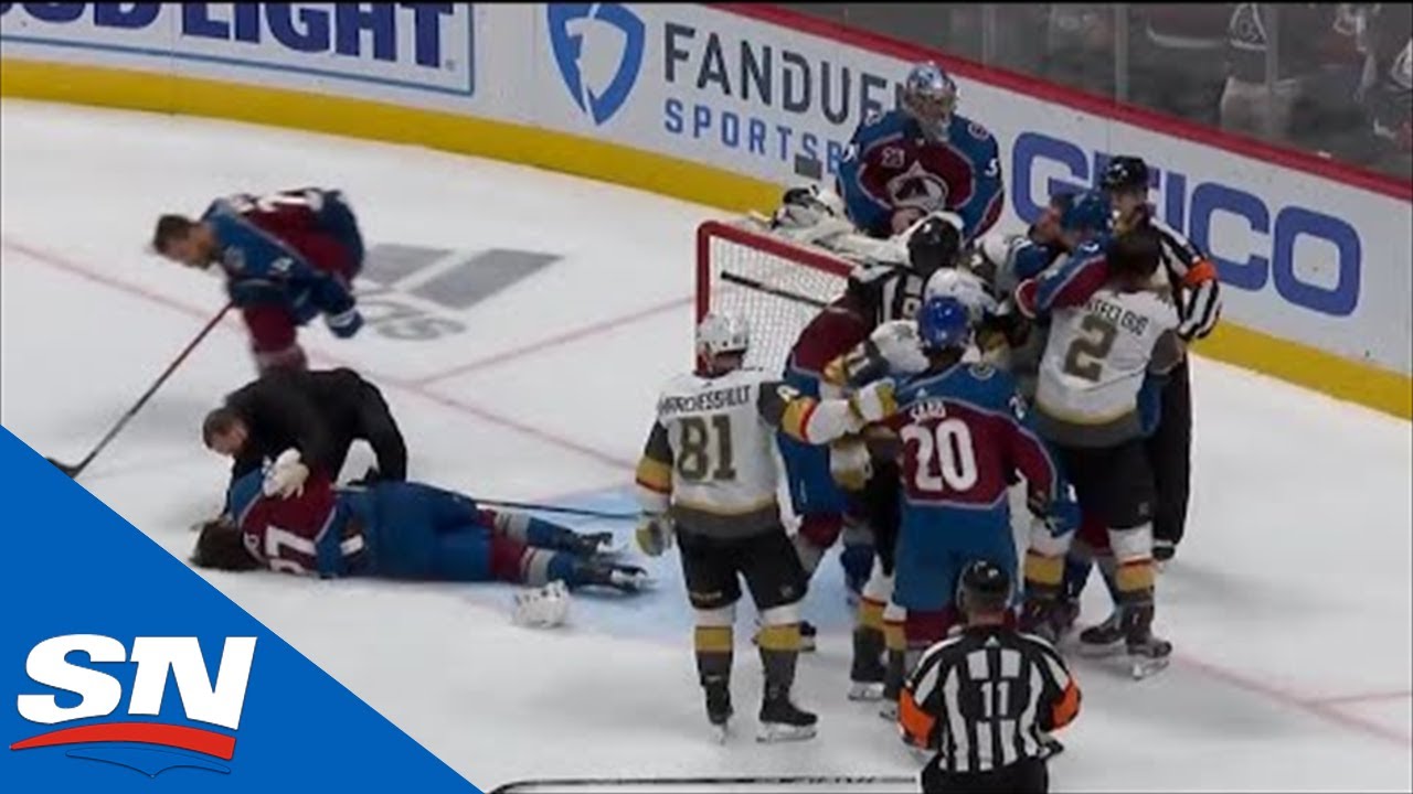 Golden Knights' Ryan Reaves faces possible suspension after punching  Avalanche's Ryan Graves