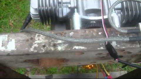 DLE111cc Auto Start System Working Detail .avi