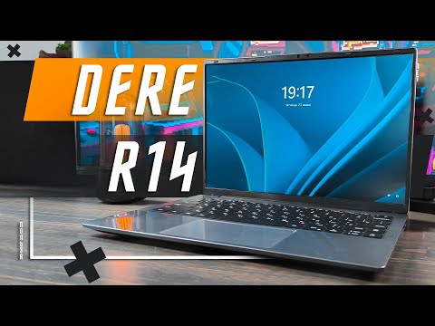 БЮДЖЕТНЫЙ РАБОТНИК 🔥 НОУТБУК DERE R14 IPS Full HD Intel Celeron N4500, 12 Гб ОЗУ + 512 Гб SSD