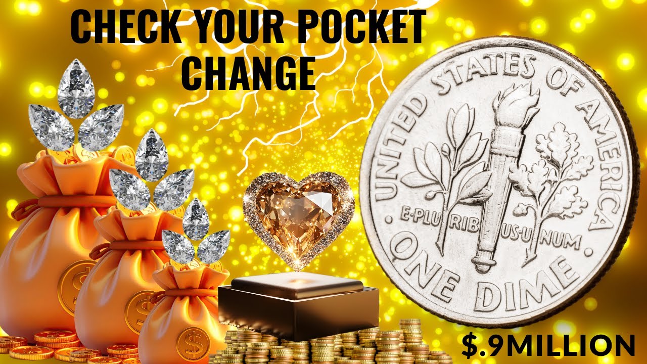 ONE DIME HISTORY VALUE AND BIG WORTH OF MONEY!!