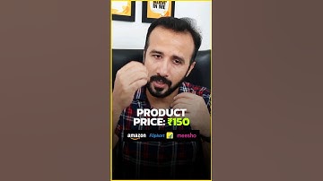 ₹ Pricing Error of an Ecommerce Seller as a Beginner on Amazon, Flipkart & Meesho #ecommercebusiness