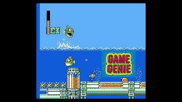 Mega Man 4 Game Genie (Nintendo)