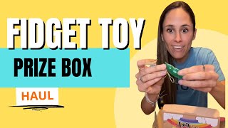 Fidget toy prize box haul 🧸