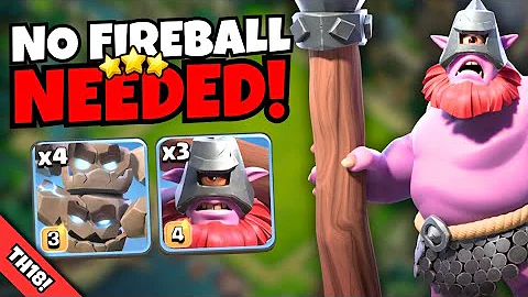 Meteor Golem + THROWERS With RC CHARGE is Actually BROKEN! | Clash of Clans 