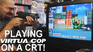 Virtual Cop for Sega Saturn on a CRT (With Lightgun) by Gaming Palooza Empire 429 views 3 months ago 10 minutes, 28 seconds