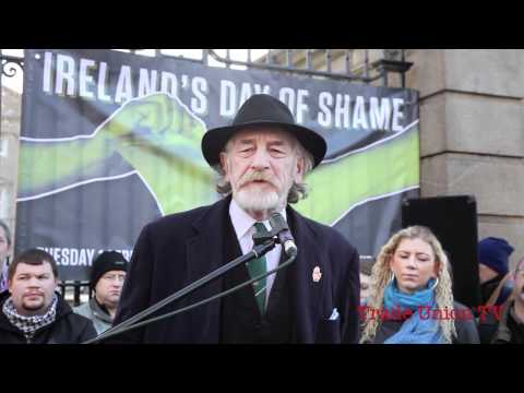 Day of Shame- Actor Ger O'Leary as Big Jim Larkin