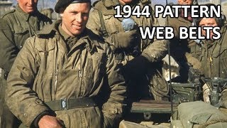 British 1944 Pattern Web Belts