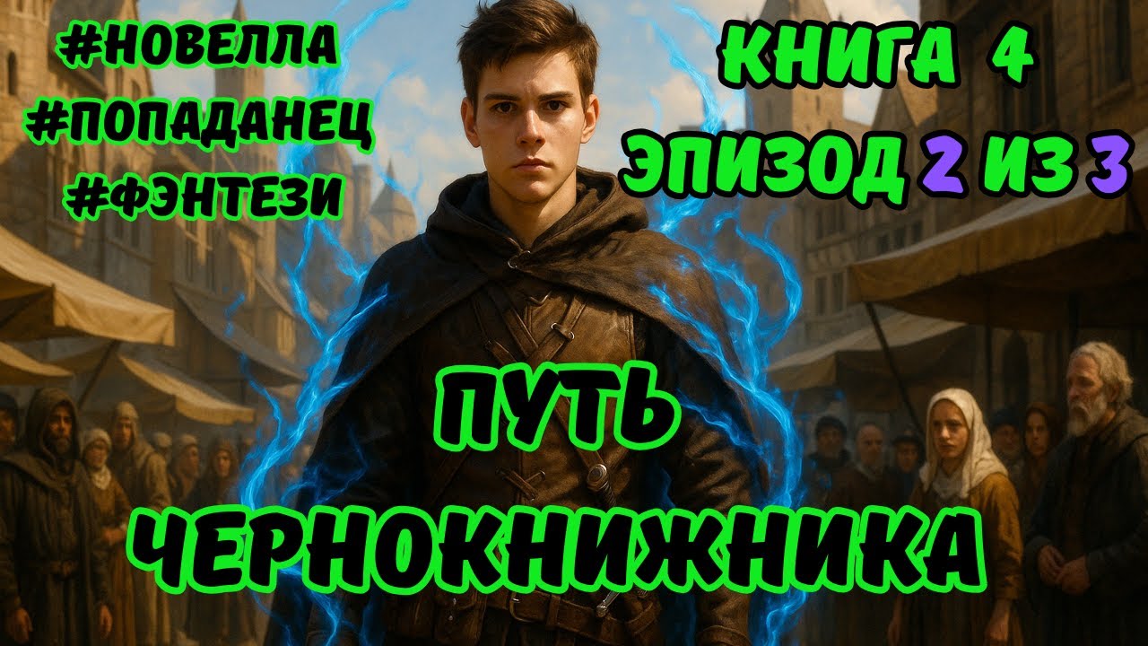 АУДИОКНИГА | Путь ЧЕРНОКНИЖНИКА |  КНИГА 4 эпизод 2 |  ФЭНТЕЗИ | ПОПАДАНЕЦ | #аудиокнига #аудиокниги