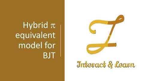 Hybrid Pi Model for BJT