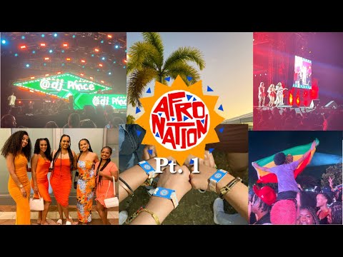 AFRO NATION Puerto Rico 🇵🇷 PART 1 **CRAZIEST TRIP** - YouTube