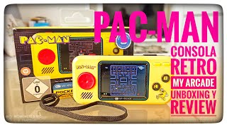 PAC-MAN  Consola Retro My Arcade, Unboxing y Review!!