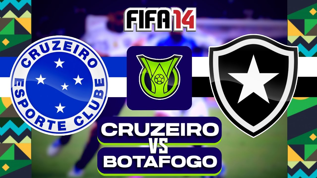 Botafogo x Cruzeiro (29/01/2026) BRASILEIRÃO 2026- SIMULAÇÃO REALISTA - FIFA 14