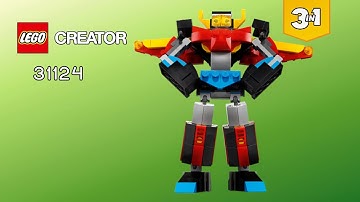 SPEED BUILD LEGO SUPER ROBOT 31124