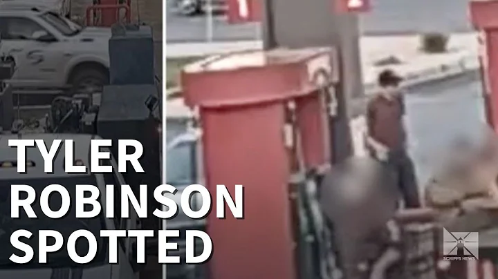 New video shows Charlie Kirk shooting suspect at gas station during manhunt