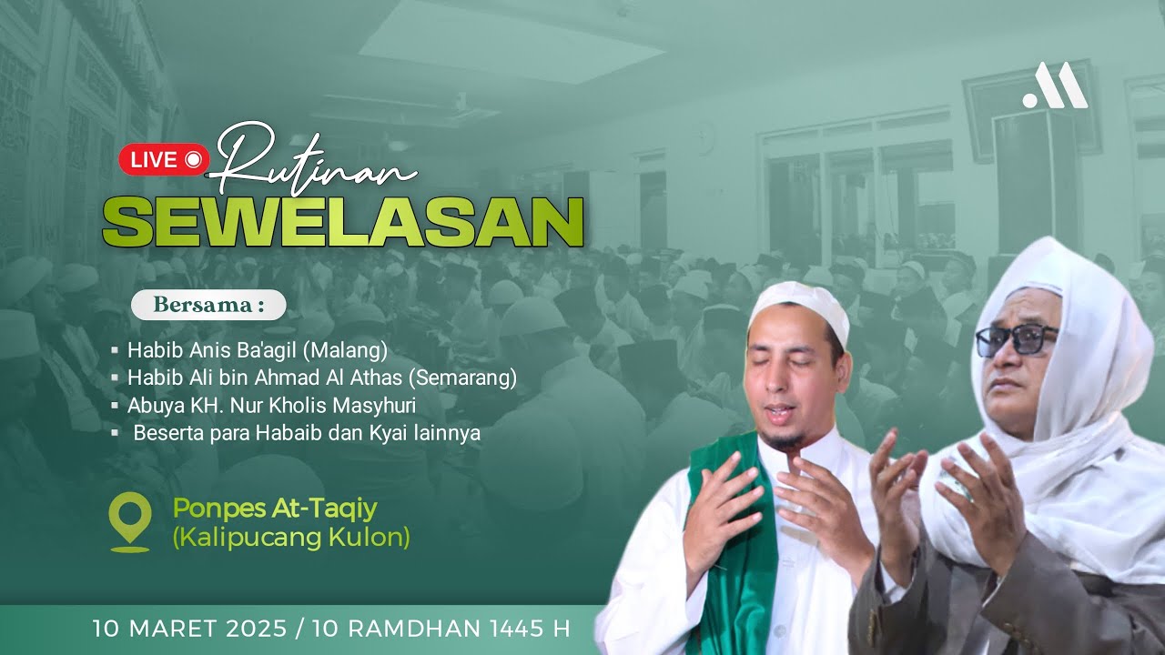 Rutinan Sewelasan Ponpes At-Taqiy Kalipucang Kulon 10/03/2025