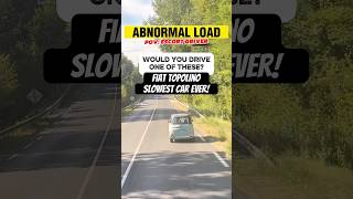 Fiat Topolino the slowest car on the road #fiat #newfiat #fiattopolino #electriccars #baddrivers