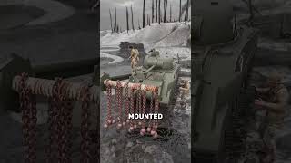Why WWII Tanks Had Giant Chains on the Front! #shorts #ytshorts