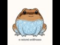 This frog freezes solid every winter… then comes back to life 🐸