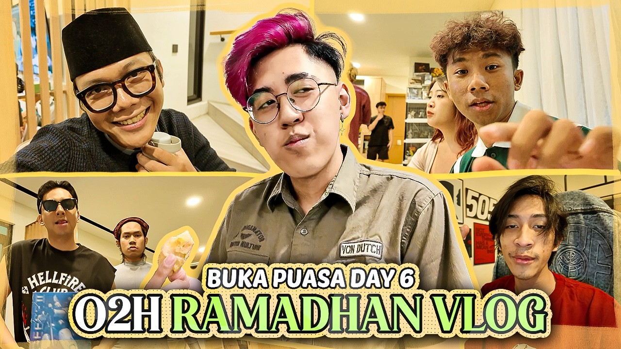 BUKA PUASA KALI INI RAMAI SEKALI LOH !! - VLOG BUKA RAMADHAN DAY 6