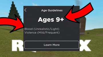 How to set Age Guidelines for your Roblox game