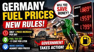 Germany Fuel Prices 2026 🚨 New Rules Explained | Will You Save Money?