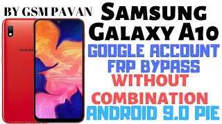Samsung Galaxy A10 (SM-A105) FRP Bypass without PC |BY GSM PAVAN
