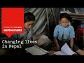 The gift of education  changing lives in nepal  actionaid uk