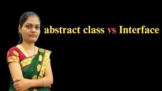 Difference between interface and abstract class in java| OOP in java |Free java placement course