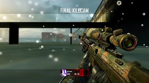 Black ops 2 Cargo trickshot out of the map!