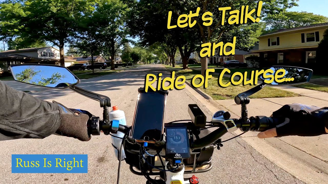 Ebike Riding And Talking Lots of Good Topics! YouTube