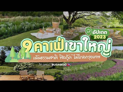 9 คาเฟ่เขาใหญ่ เน้นธรรมชาติ ฟิลกู้ด ไม่ไกลกรุงเทพ อัพเดต 2023 | Bugaboo Cafe | Ep.20