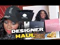 Luxury designer haul unboxings featuring chanel gucci valentino   more
