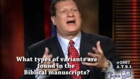 What types of variants are found in the Biblical manuscripts?