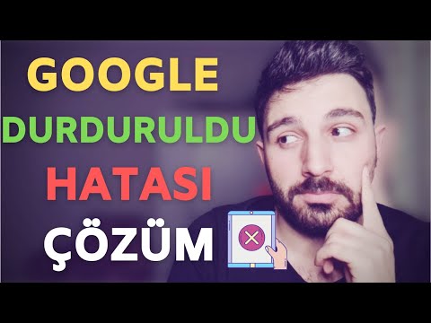 Android Google Durduruldu Hatası Çözümü ( 7 Yöntem ) / Google Açılmıyor Hatası !