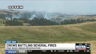 Rancher Fire grows to 700 acres with 60% containment on Pine Ridge Reservation
KOTA Territory News at 9
For more Local News from KOTA: https://www.kotatv.com/
For more YouTube Content: https://www.youtube.com/channel/UCb8IsI0olPzCH7soN46TSSg Rancher Fire grows to 700 acres with 60% containment on Pine Ridge Reservation