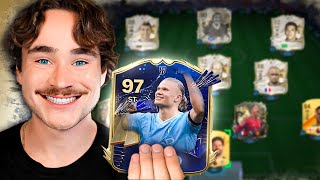 Haaland But TOTY Packs Decide His Teammates