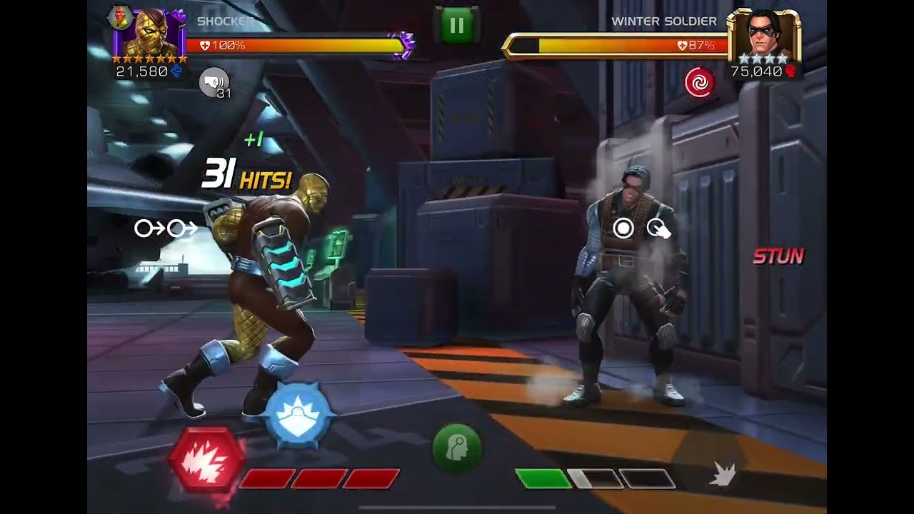 Mcoc 7* r2 Shocker | ROL Winter Soldier destroyed