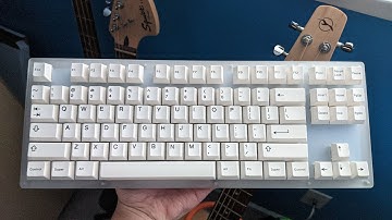 Womier K87 Stock vs. Modded Soundtest w/ Creamerons