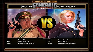 Infantry General Challenge 6 (VS Super Weapon) | Hard Difficulty | C & C Generals Shockwave