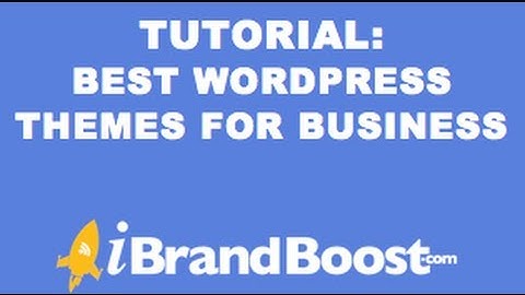 Best Wordpress Themes and How to Choose | Thesis, Woo Themes, Optimizepress - iBrand Boost Tutorial