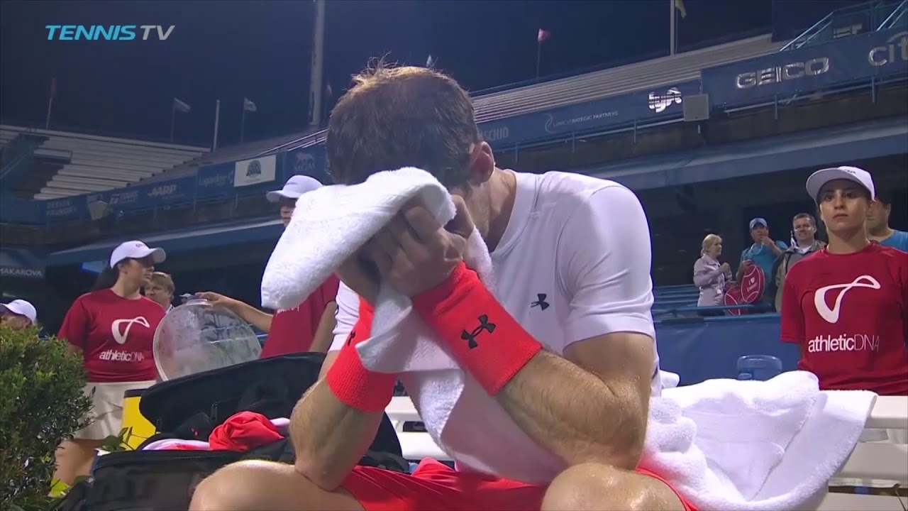 Andy Murray Breaks Down in Tears After 3am Washington Win Citi Open 2018 