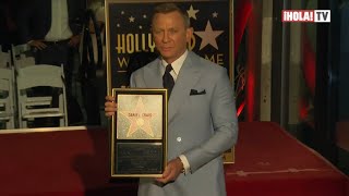 Daniel Craig se despide del agente 007 por todo lo alto con su estrella en Hollywood | ¡HOLA! TV