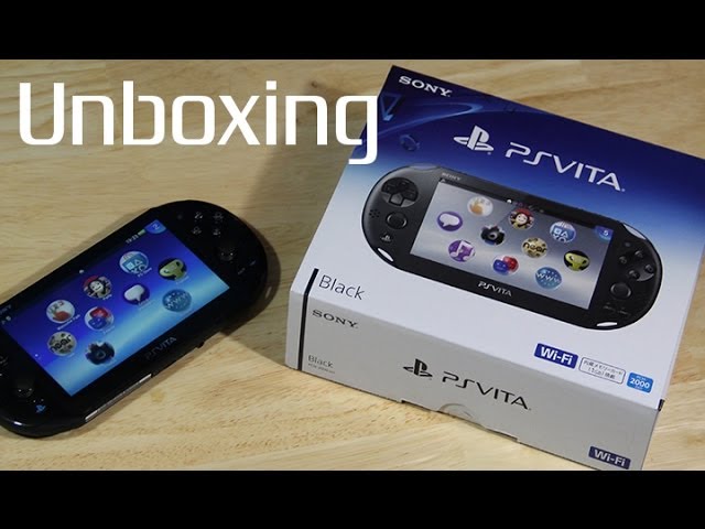 PS Vita Slim Unboxing (PCH-2000) - YouTube